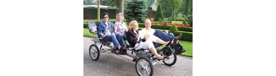 Verhuur van (familie)fietsen